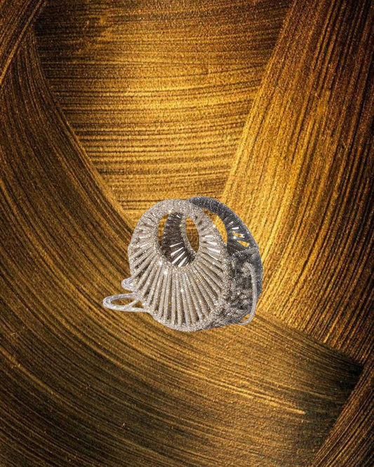 Sara Jewel Mini Bag – Champagne Gold-Mini