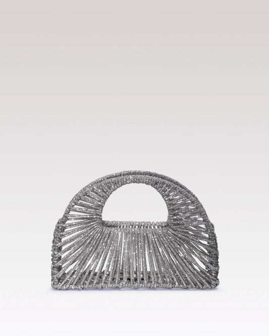 Daphne Jewel Bag – Silver