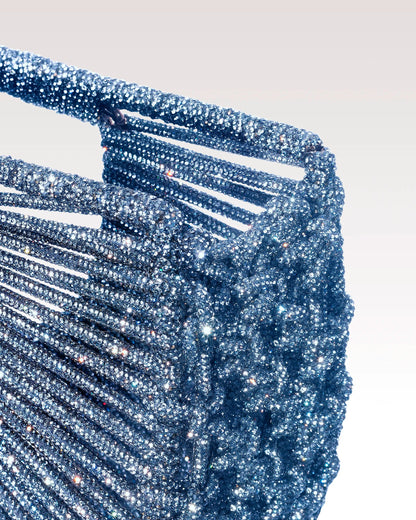 Daisy Jewel Bag – Ice Blue