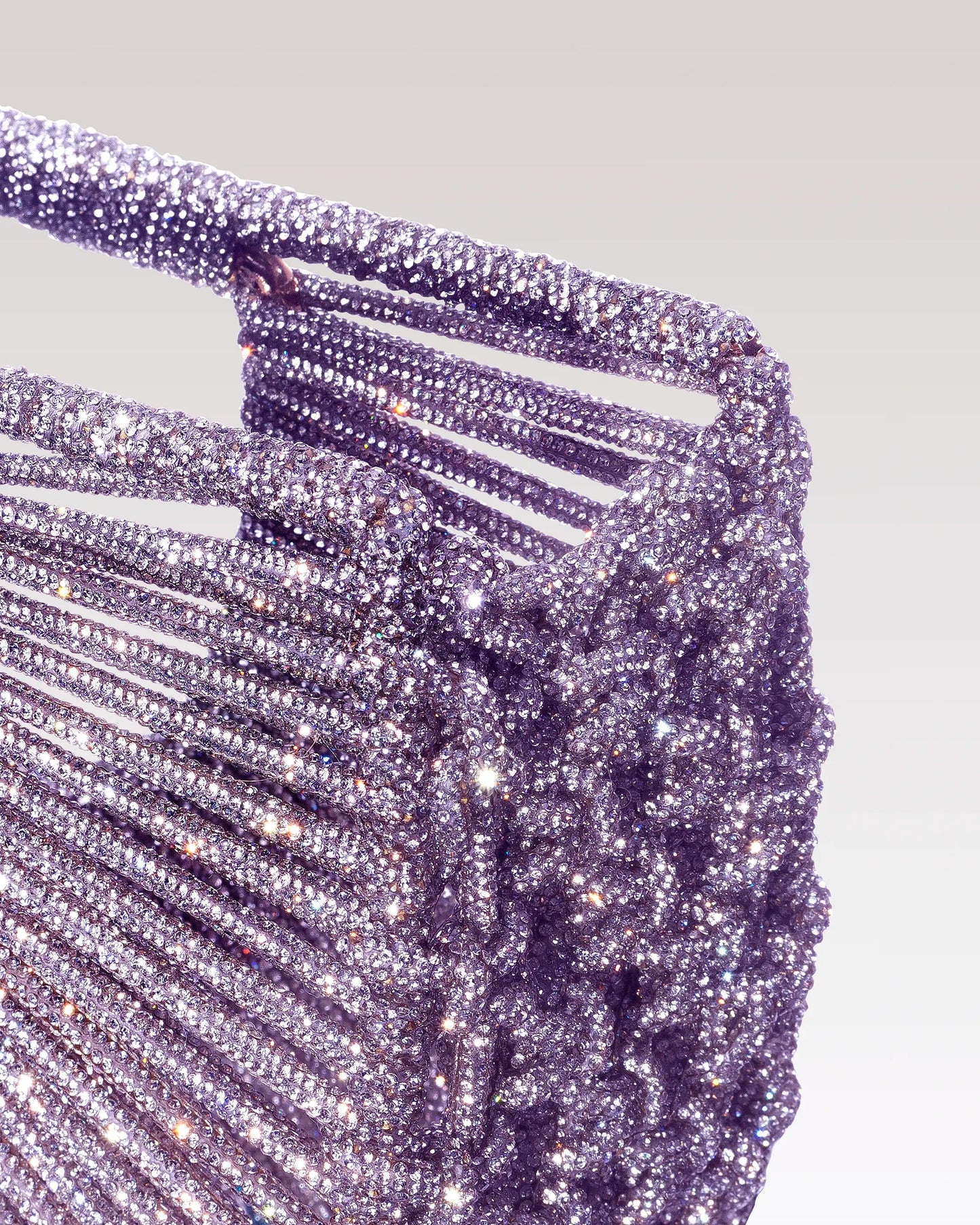 Daisy Jewel Bag – Purple
