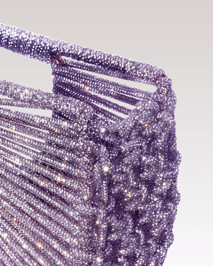 Daisy Jewel Bag – Purple