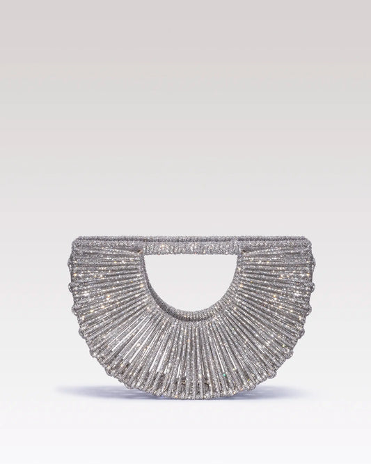 Daisy Jewel Bag –Silver