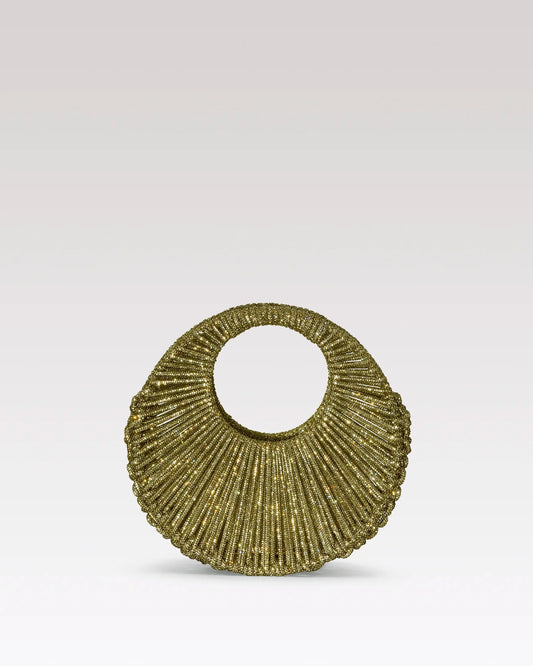 Sara Jewel Mini Bag – Green-Medium