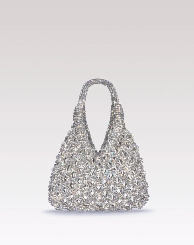 Celestia Jewel Bag - Silver