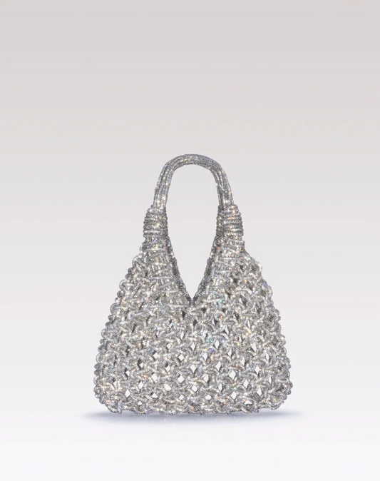 Celestia Jewel Bag - Silver