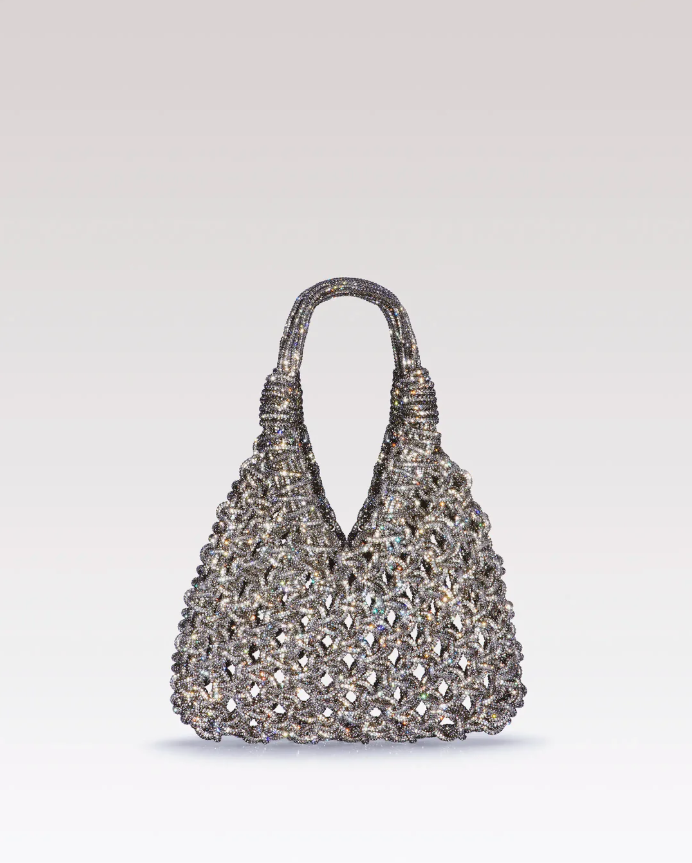 Celestia Jewel Bag - Black