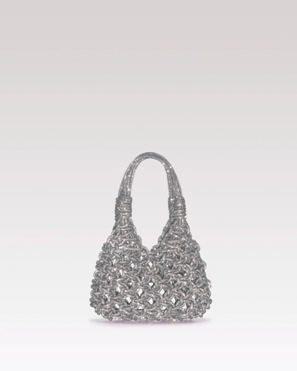 Celestia Mini Jewel Bag - Silver