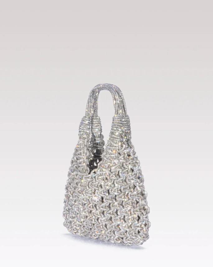 Celestia Jewel Bag - Silver