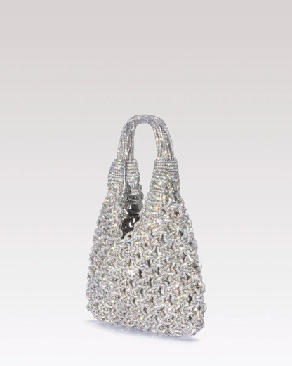 Celestia Jewel Bag - Silver