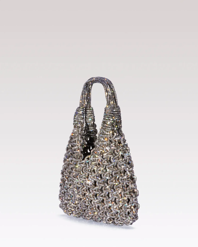 Celestia Jewel Bag - Black