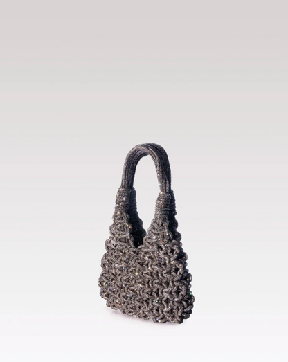 Celestia Mini Jewel Bag - Black