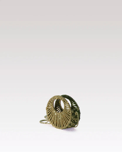 Sara Jewel Mini Bag – Green-Mini